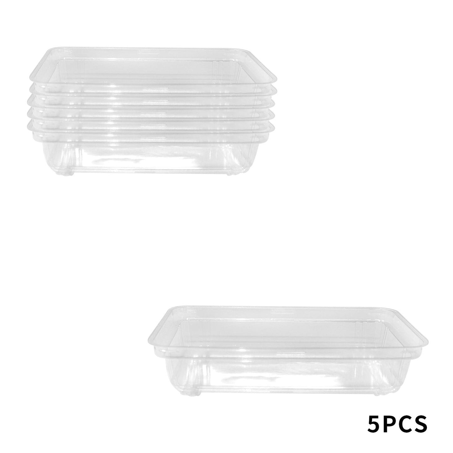 Transparent Seedling Tray Gardening Vegetable Plant Seed Germ Development Cultivation Tray