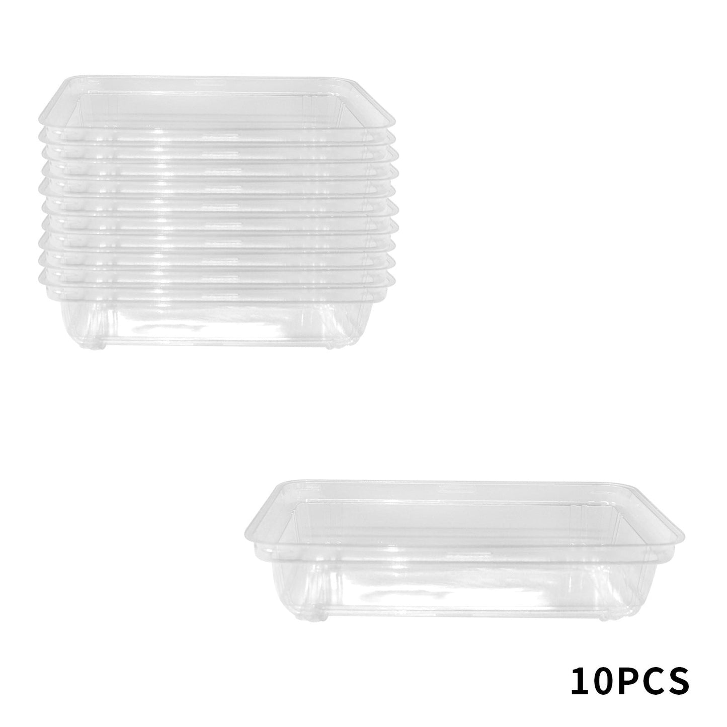 Transparent Seedling Tray Gardening Vegetable Plant Seed Germ Development Cultivation Tray