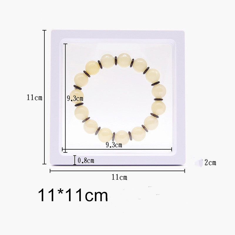 Suspended Case 3D Floating Display Frame Holder Box Case Wth Stand