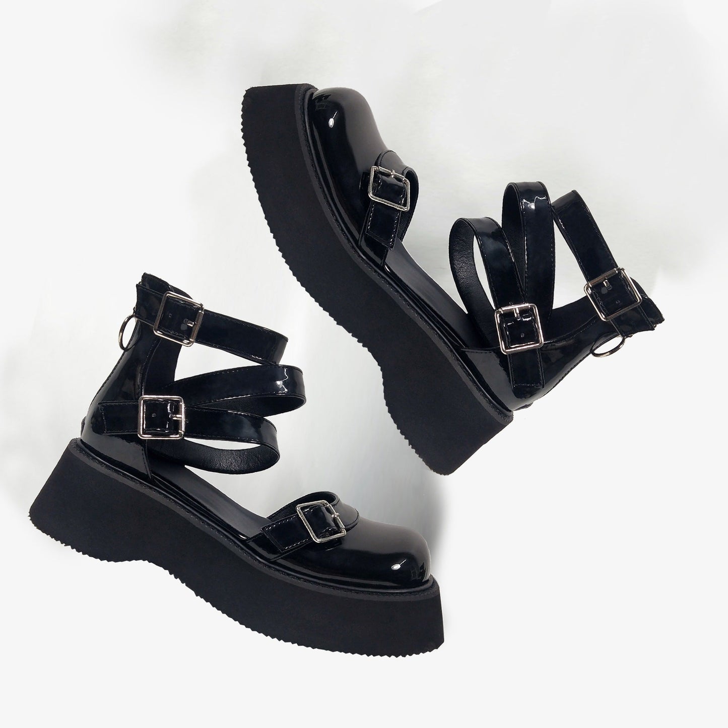 Shoe Lace Chic Small Single Shoes College Style