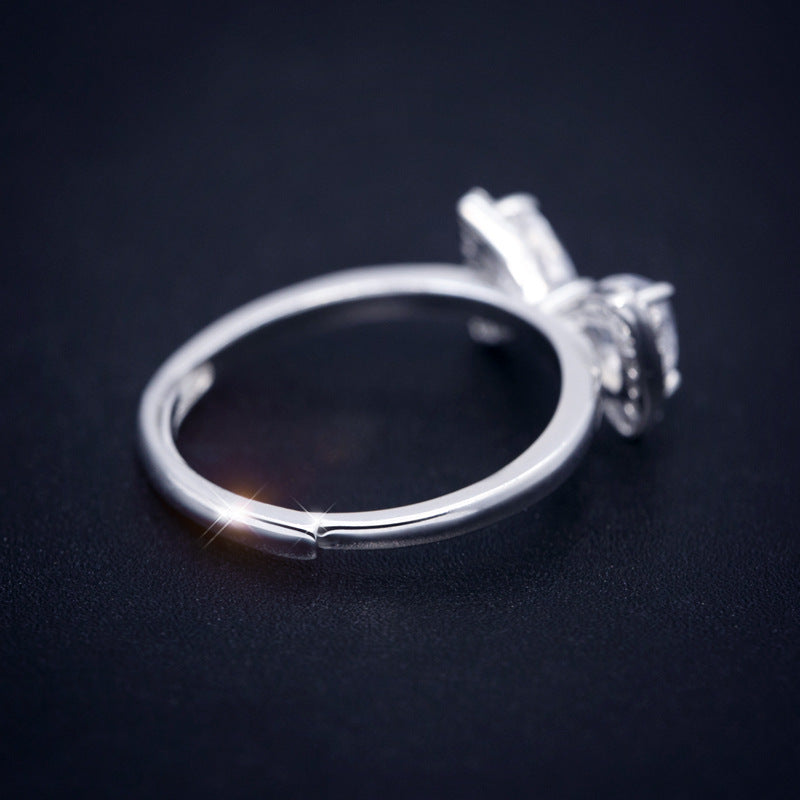 Fashion Sweet Bow Ring Index Finger Ring