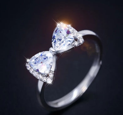Fashion Sweet Bow Ring Index Finger Ring