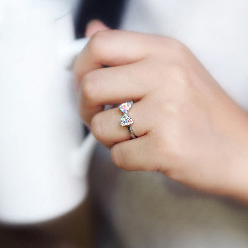 Fashion Sweet Bow Ring Index Finger Ring