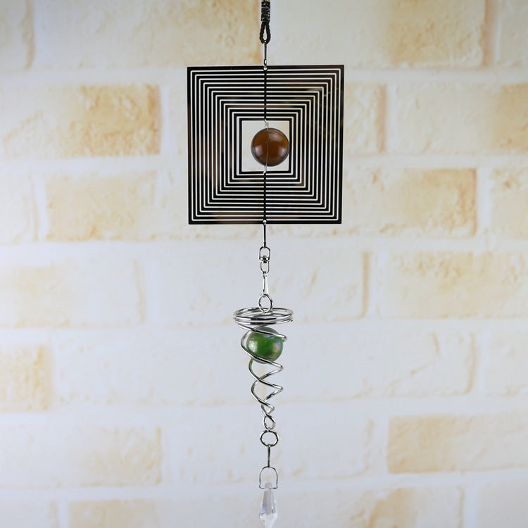 Home Decoration Creative Rotating Metal Wind Chimes