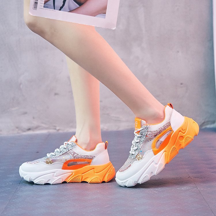 Dad Web Celebrity Shoe New Summer Web Celebrity Super Fire