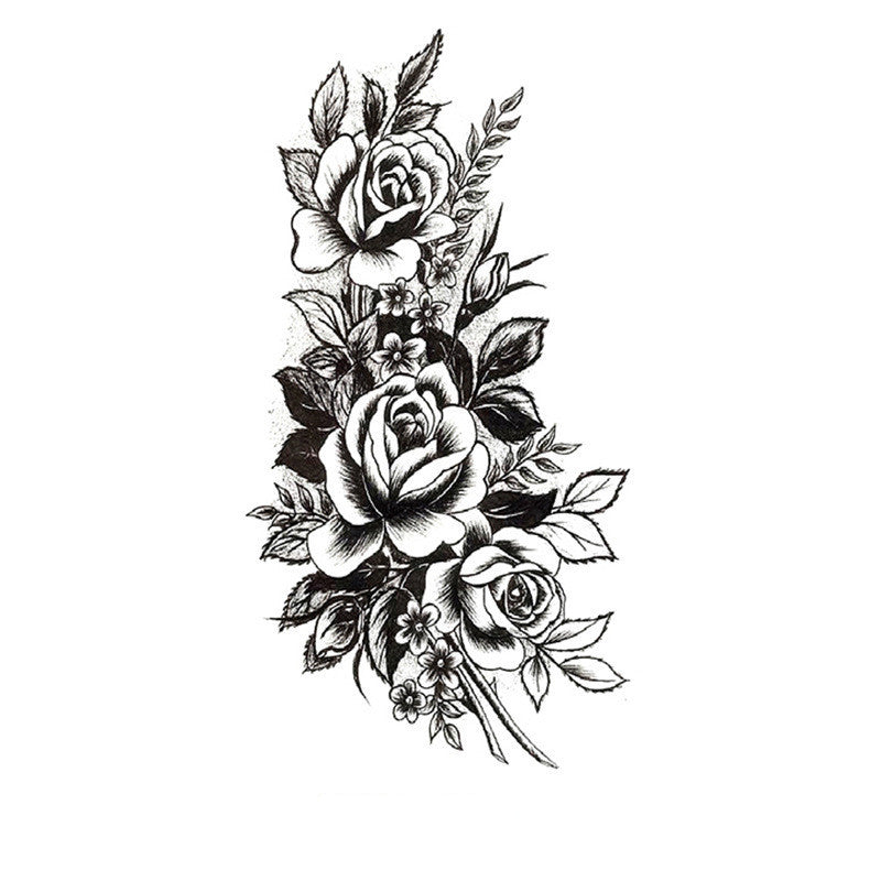 Waterproof Tattoo Sticker Symbol Totem Animal Text Small Half Arm Tattoo Sticker