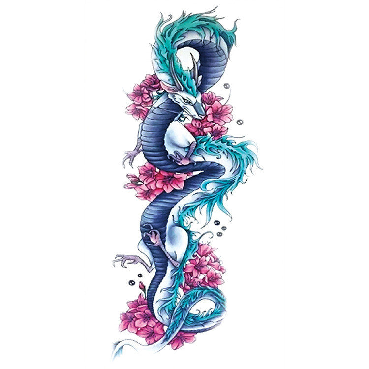 Waterproof Tattoo Sticker Symbol Totem Animal Text Small Half Arm Tattoo Sticker