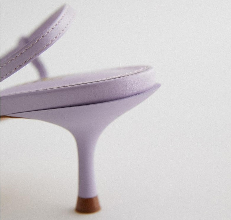 Pointed Baotou Single Shoe With A Small Fragrance On The Back