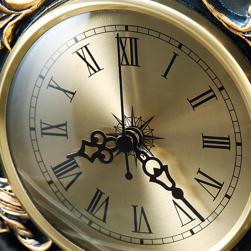 American Silent Pendulum Clock Desktop Clock Elephant Desk Clock