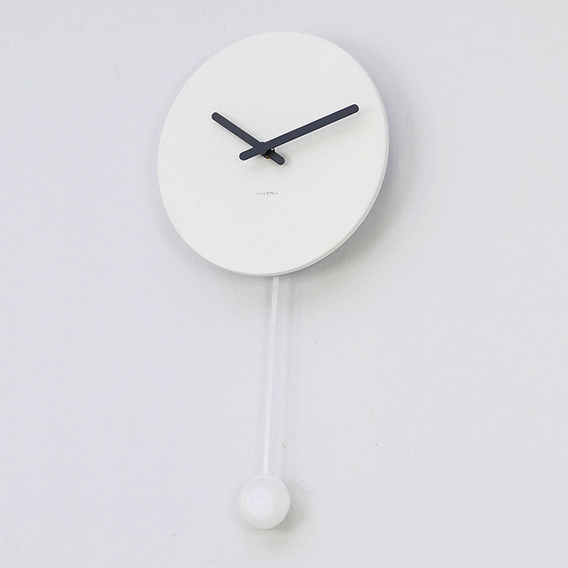 Living Room Swing Wall Clock Simple Silent Nordic Clock Creative Wall Clock