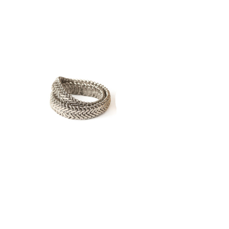 Double ring stacked ring