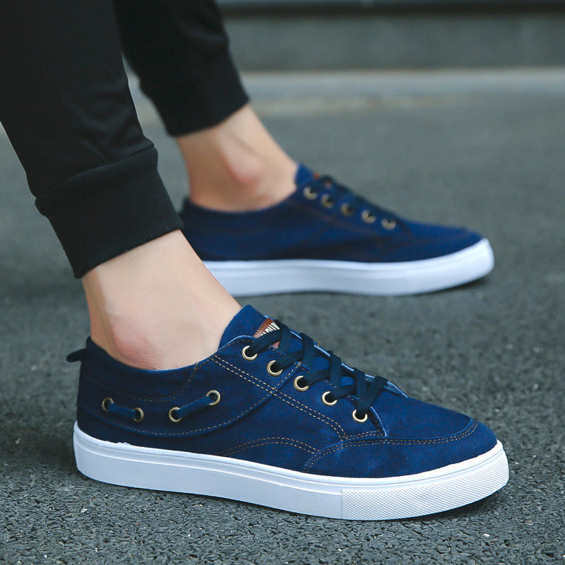 Breathable casual lazy canvas shoes