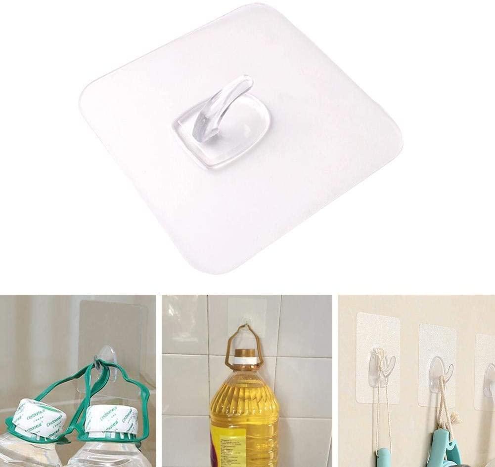 Transparent plastic hook