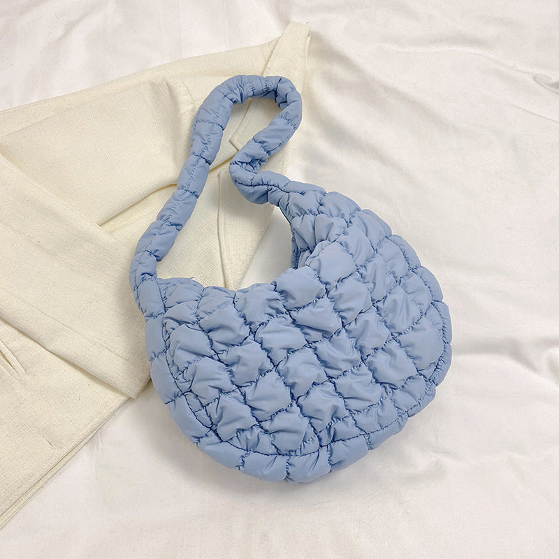 Personalized Lightweight And Large Capacity Fashion New Cloud Pleated Big Bag For Women