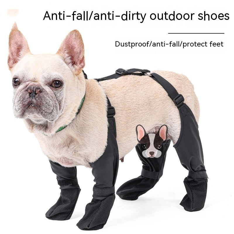 Waterproof Dog Shoes | Adjustable Non-Slip Pet Boots | Outdoor Paw Protector