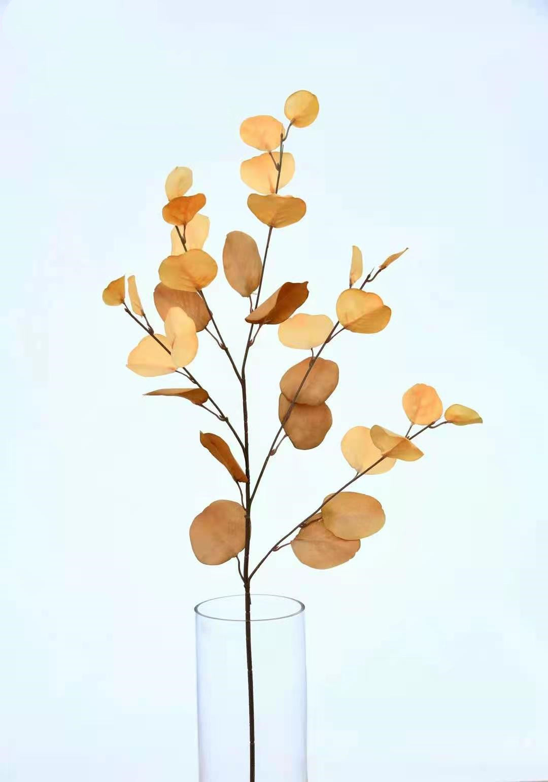 Simple Green Plants Fake Flowers Nordic Soft Fake Apple Branches