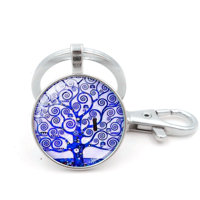 Time gem key ring