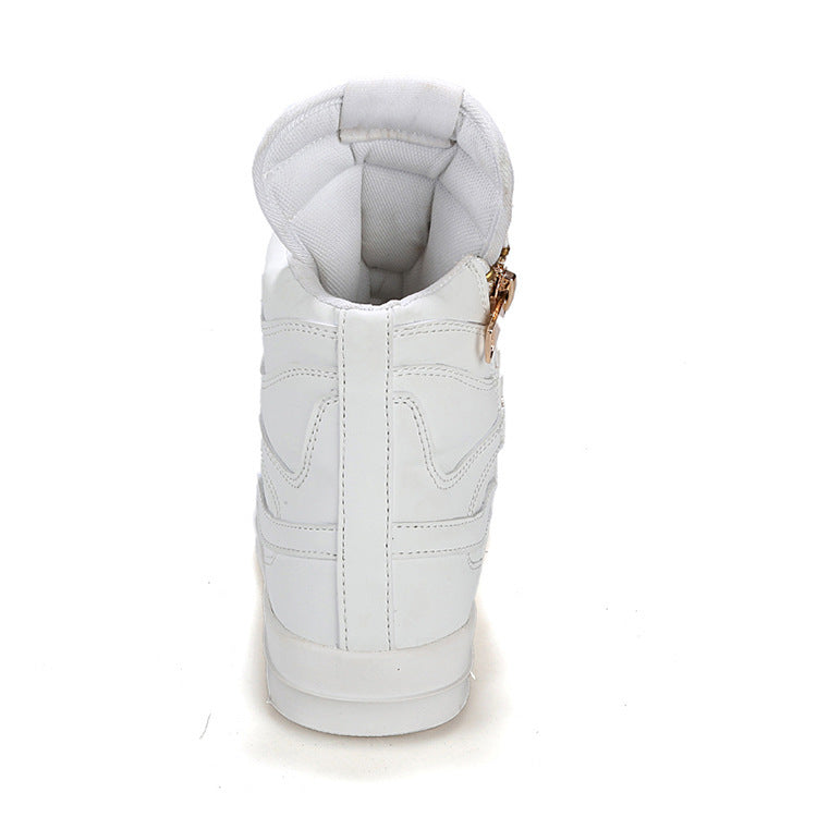 High-top shoes white shoes male Lazada shoes men's youth men's shoes winter shoes white shoes