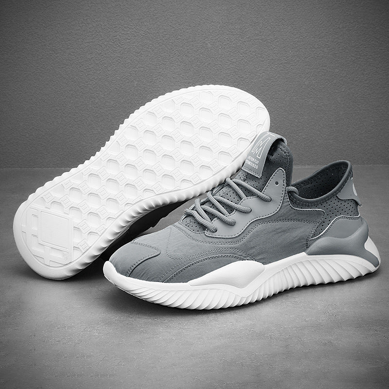 Daddy Shoe Tide Men's Speed Dry Ice Silk Canvas Shoes