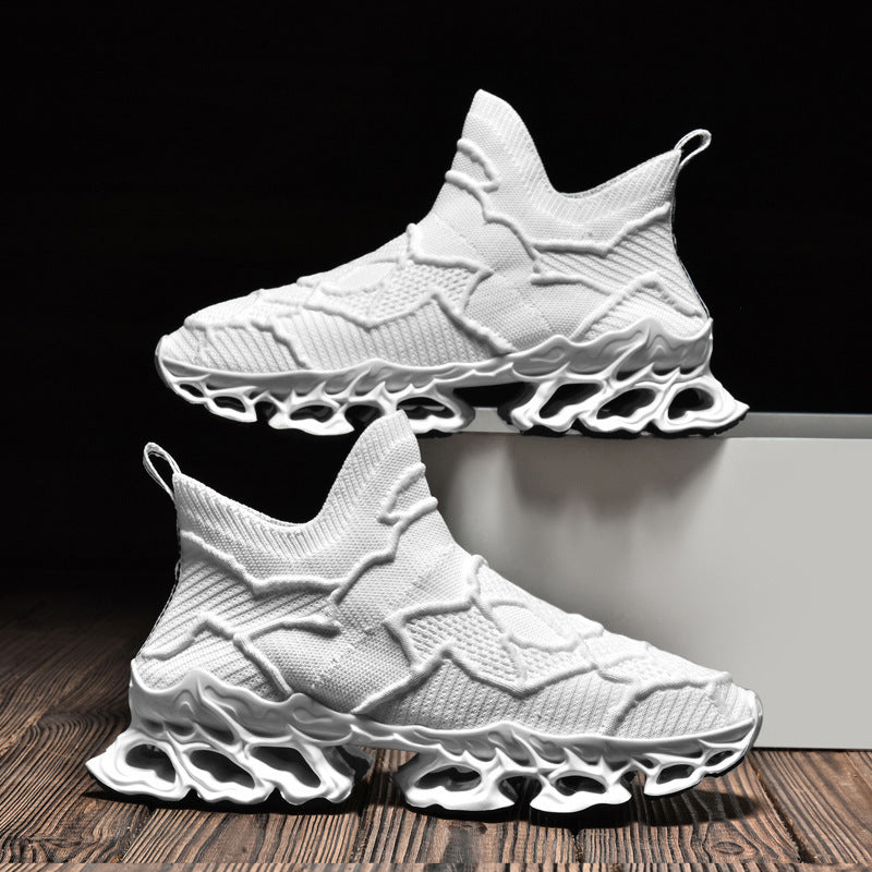 Men's fly-woven mesh leisure sports shoe