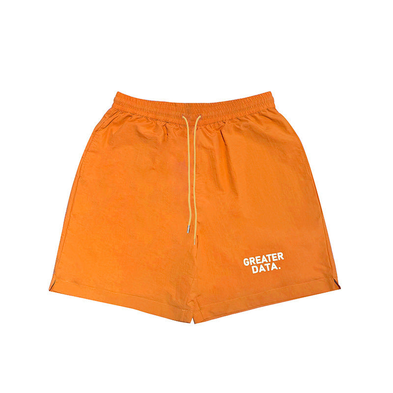 Simple Casual Loose Cropped Pants For Men