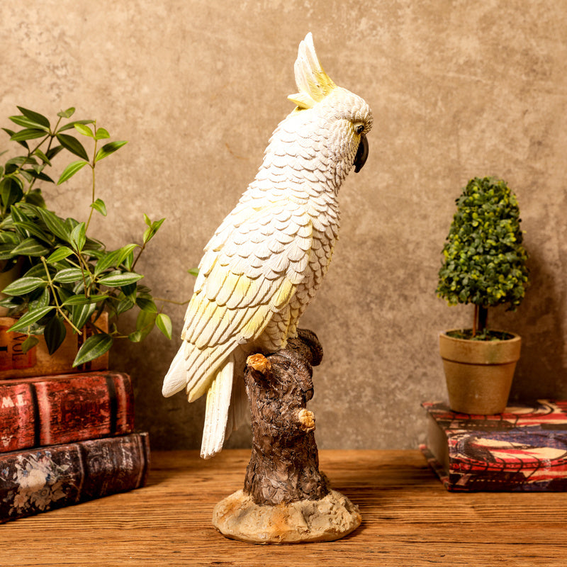 Parrot Ornaments Simulation Decoration Fake Bird Model Living Room Outdoor Crafts