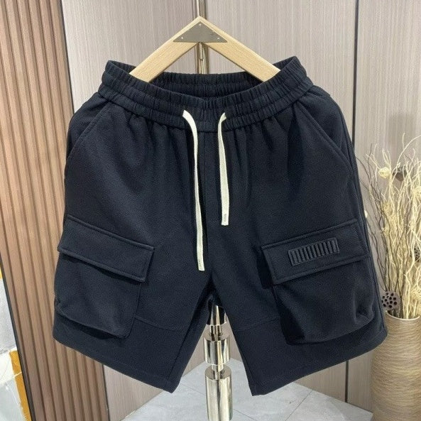 Men's Workwear Casual Shorts Men's Versatile Five Quarter Pants