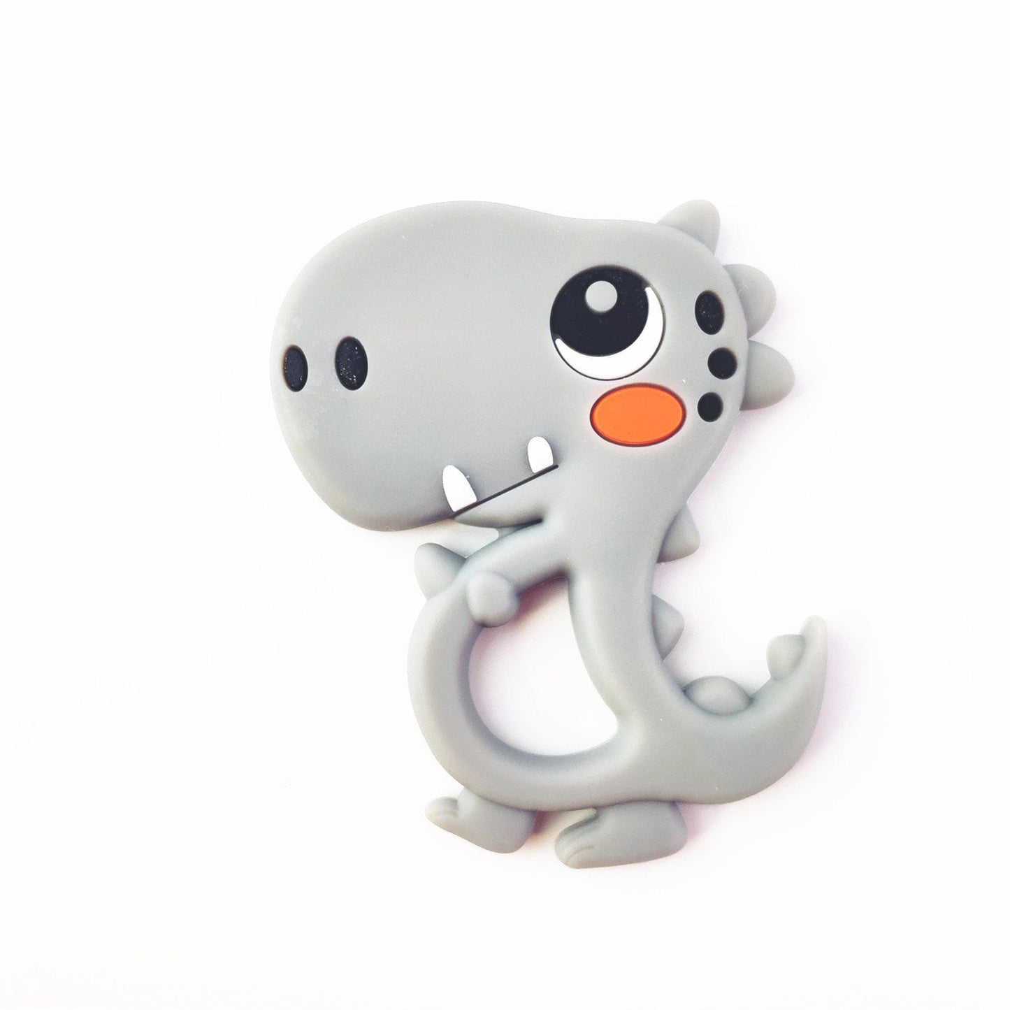 1pc Animal Series Teether Silicone Pendant Accessories Unicorn Raccoon Flamingos Teether