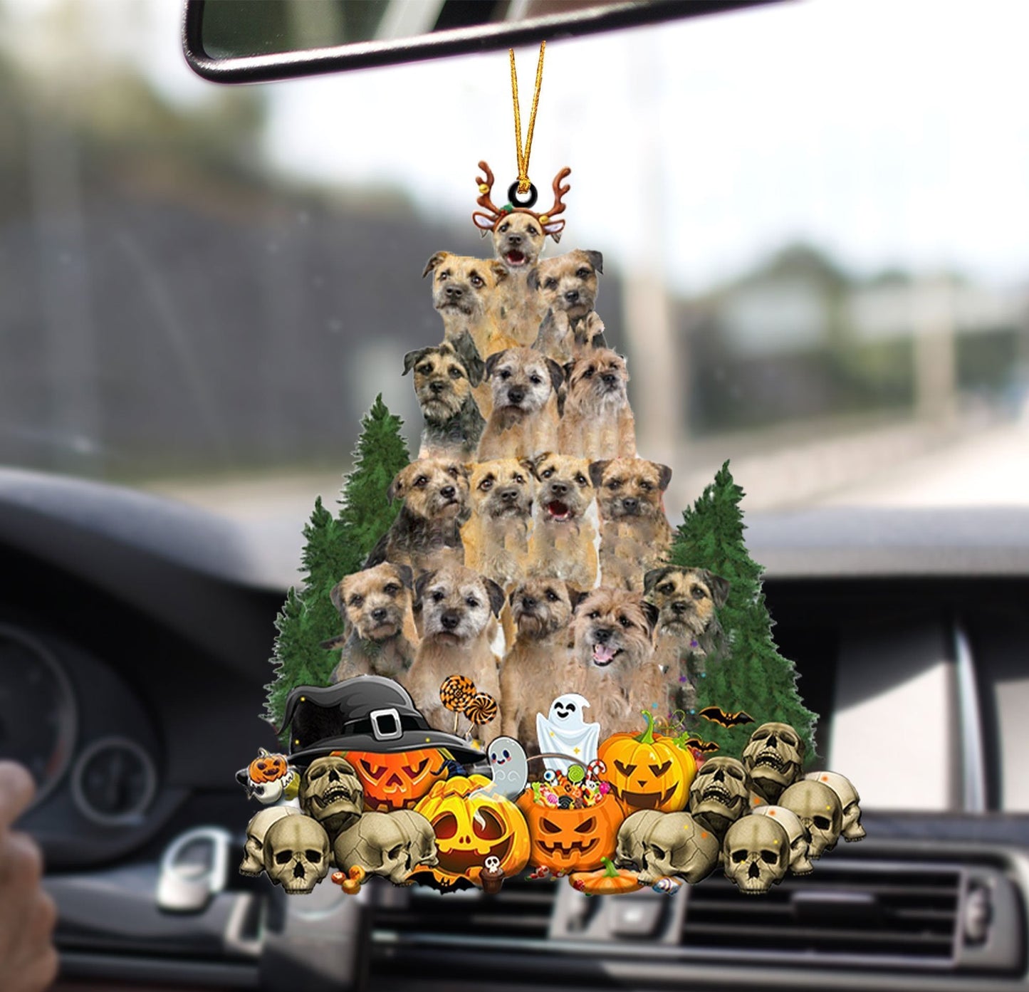 Car Pendant Sleeping Dog Angel Home Decor Acrylic Showcase Hanging Ornaments For Doors