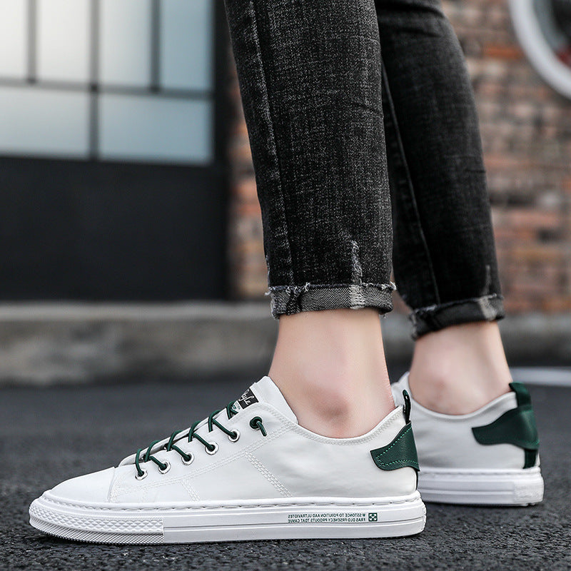 Men's flat casual canvas shoes