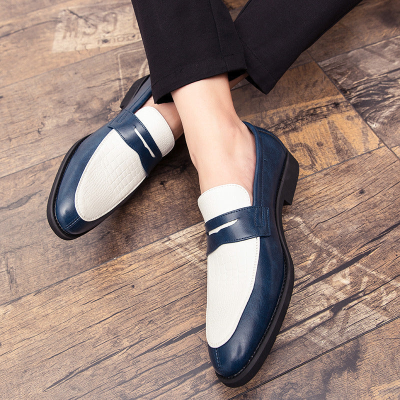 British Pointed Men's Shoes Slip-on Leisure