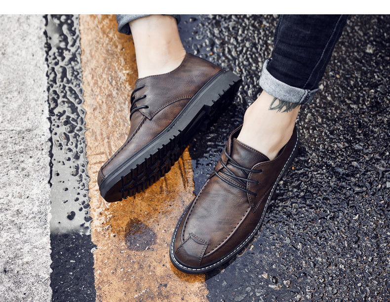 Increased British small leather shoe laces