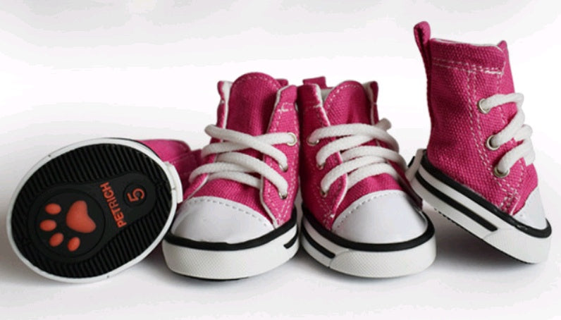 Pet Denim Canvas Shoes | Waterproof & Non-Slip Dog Shoes | Breathable & Comfortable