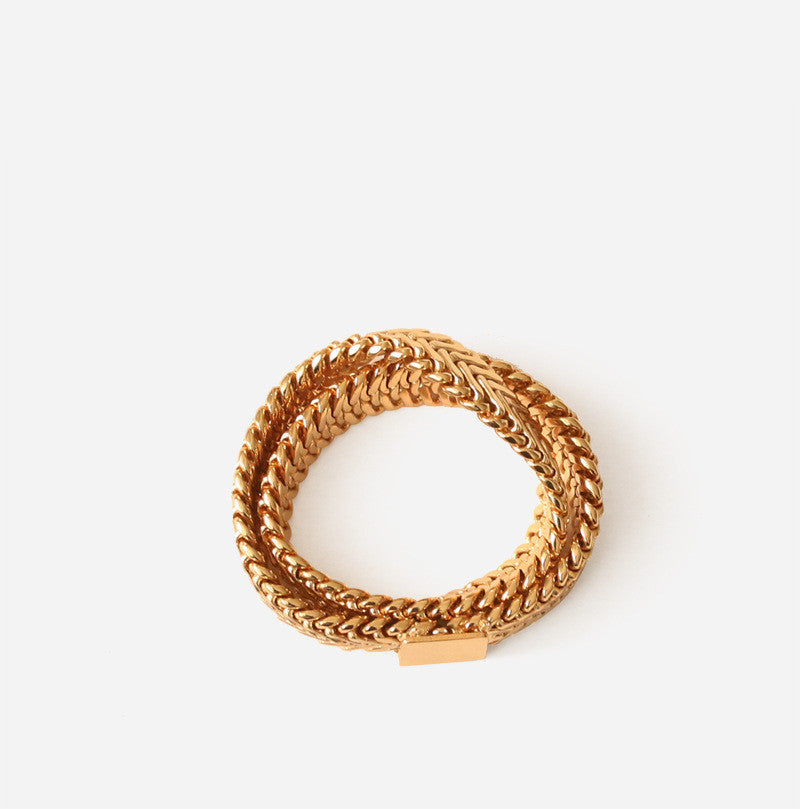 Double ring stacked ring