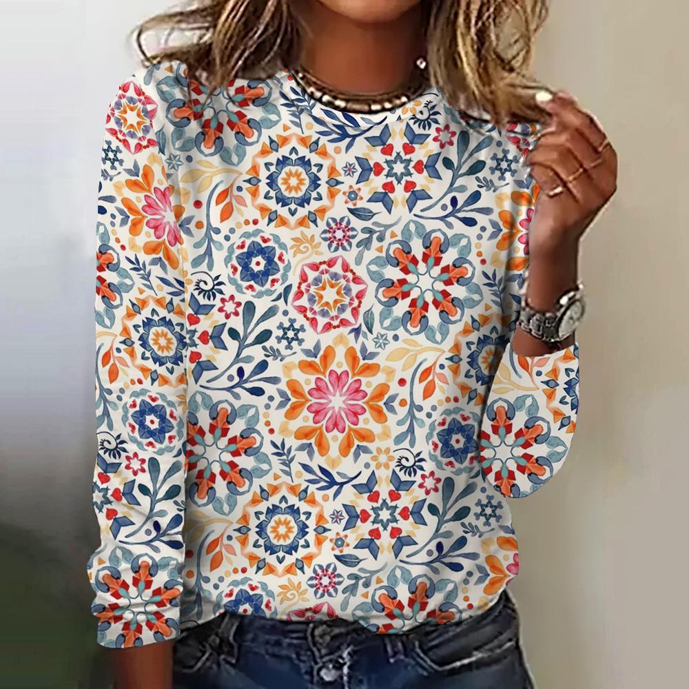 Street Trend Christmas Round Neck Sweater