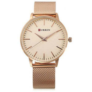 Thin Ladies Casual Simple Waterproof Quartz Watch