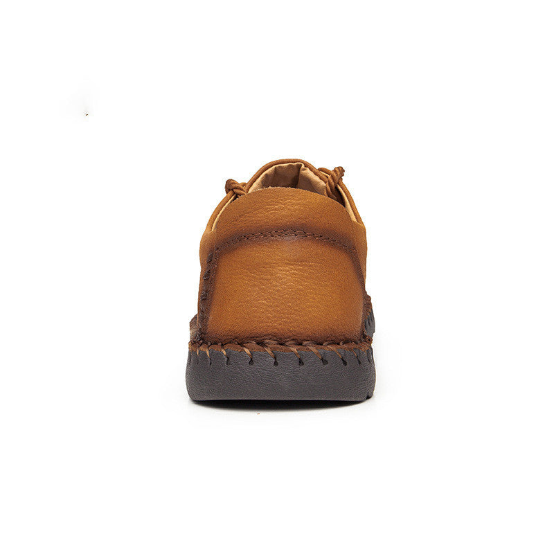 First layer cowhide casual shoes