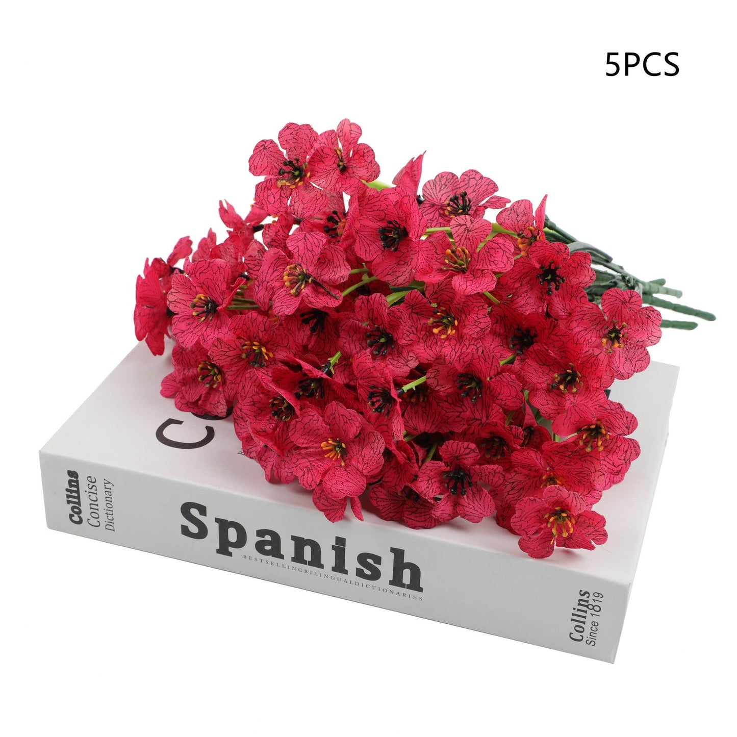 Outdoor Living Room Home Five Fork Spring Grass Flowers Wedding Decorations