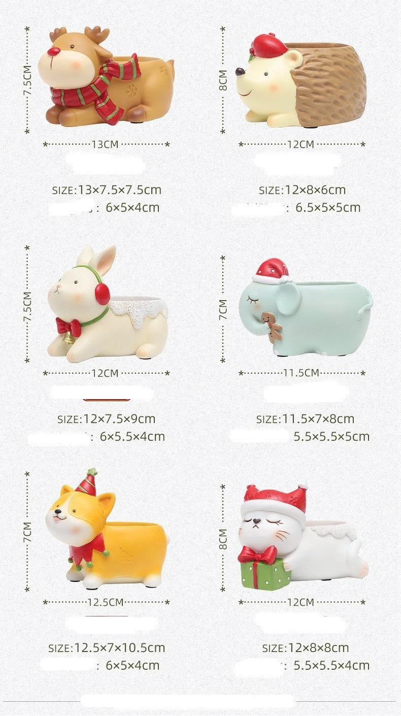 Decorative Ornaments Home Gardening Fleshy Flowerpot