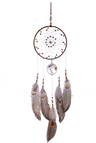 Vintage feather bell dream catcher