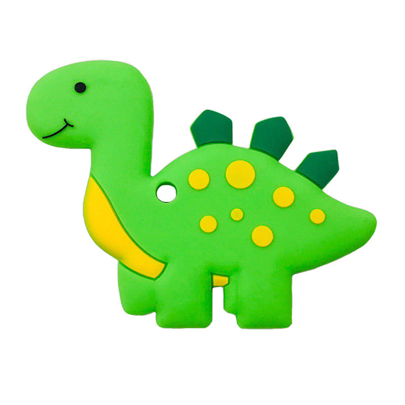 1pc Animal Series Teether Silicone Pendant Accessories Unicorn Raccoon Flamingos Teether