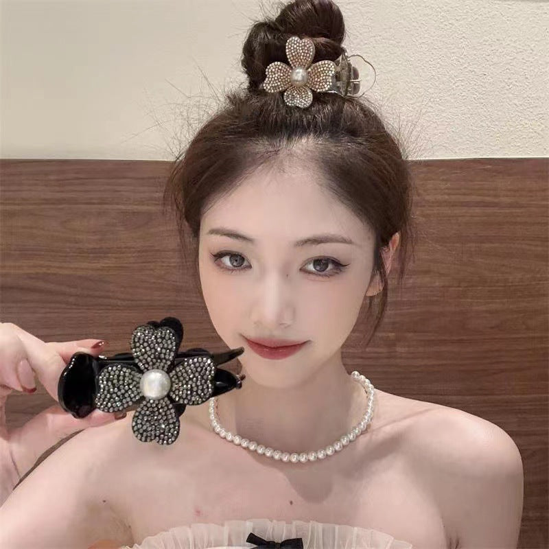 Temperament Entry Lux Bun Small Jaw Clip Advanced Sense