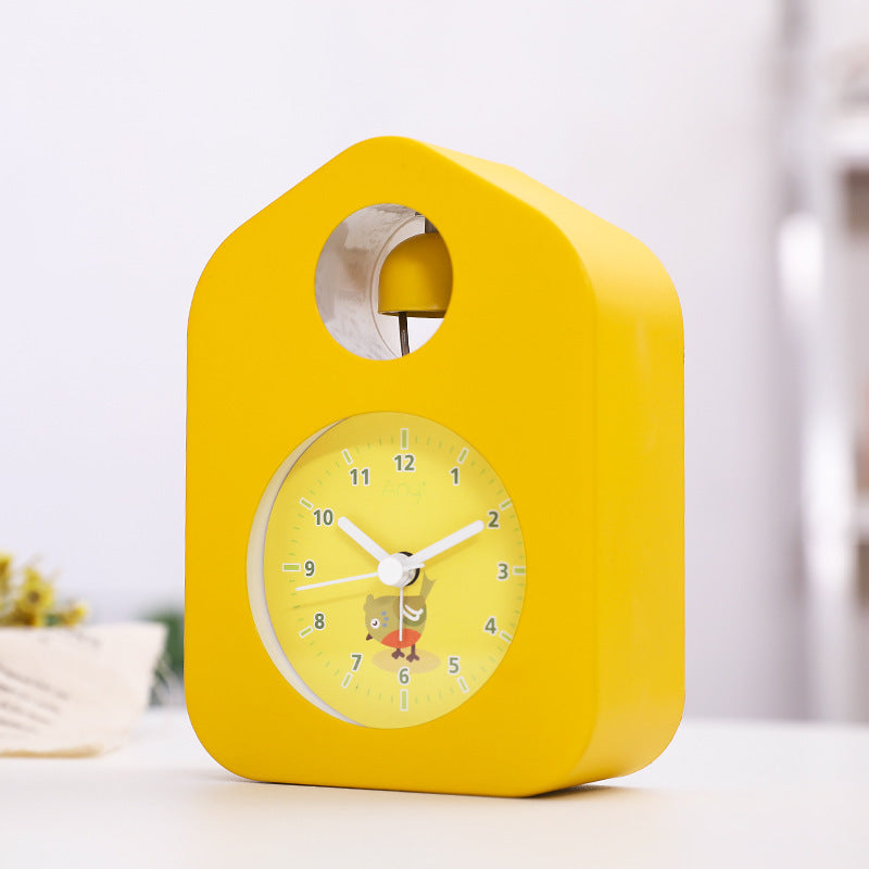 Creative Metal Bell Alarm Clock Student Desktop Clock