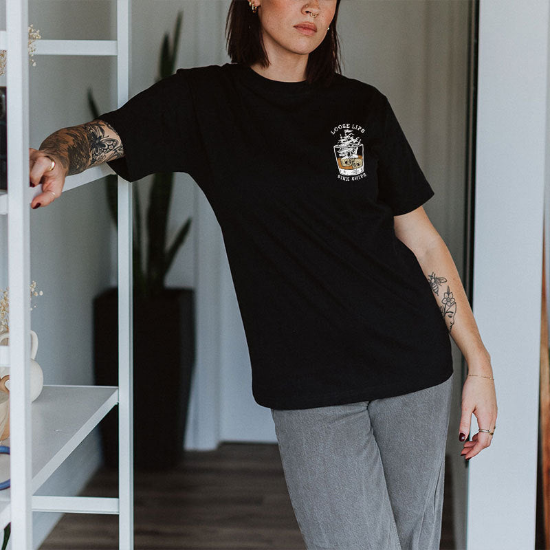 Cotton Printed Round Neck Short Sleeve