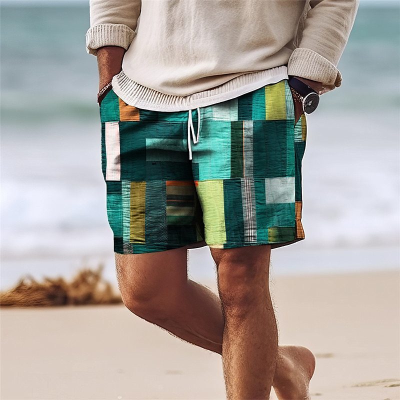 Fashion Individual Breathable Beach Men's Shorts