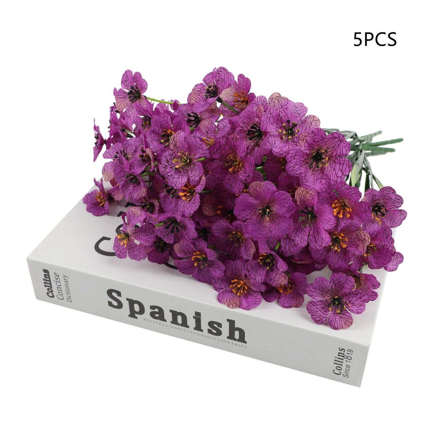 Outdoor Living Room Home Five Fork Spring Grass Flowers Wedding Decorations