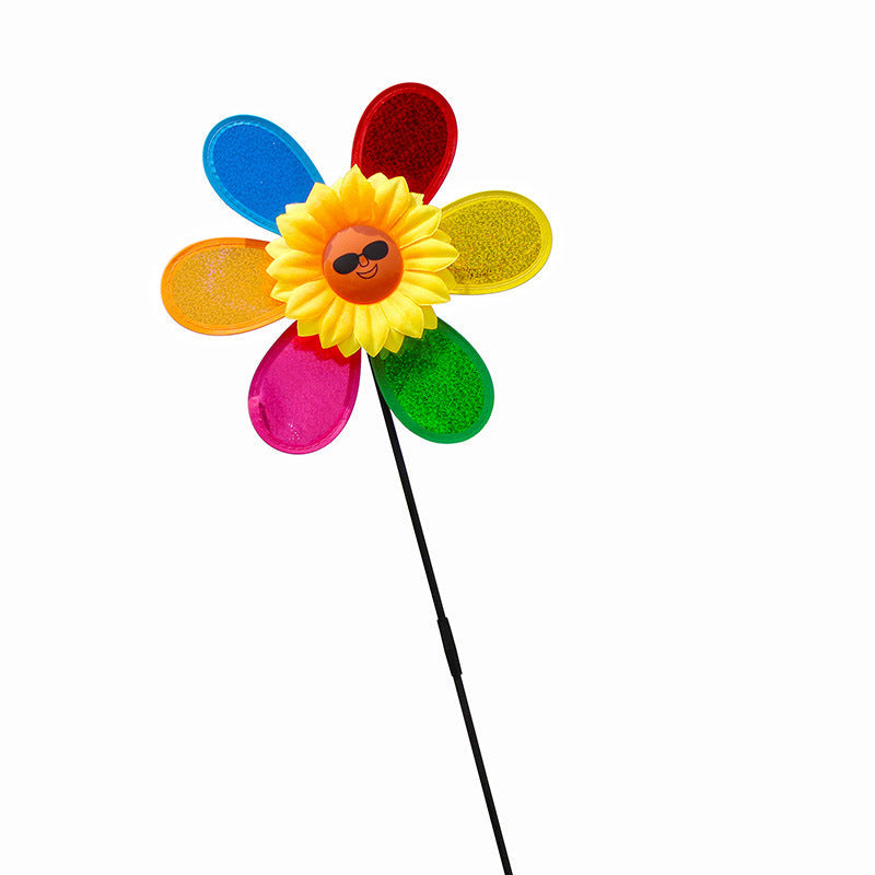 Sequin Sunflower Outdoor Garden Decoration