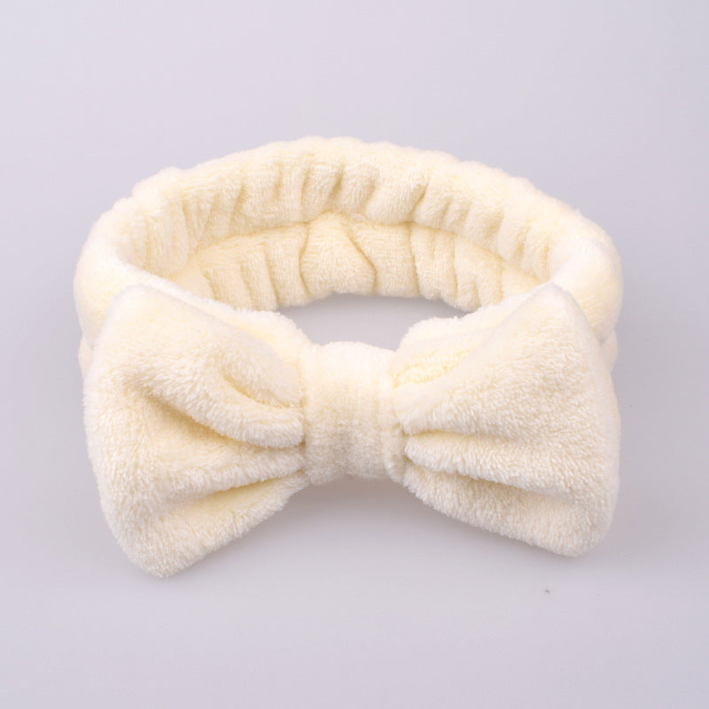 Face wash hair band mask hair band