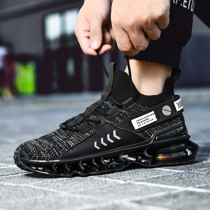 Blade flying woven men's shoes soldier sports shoes