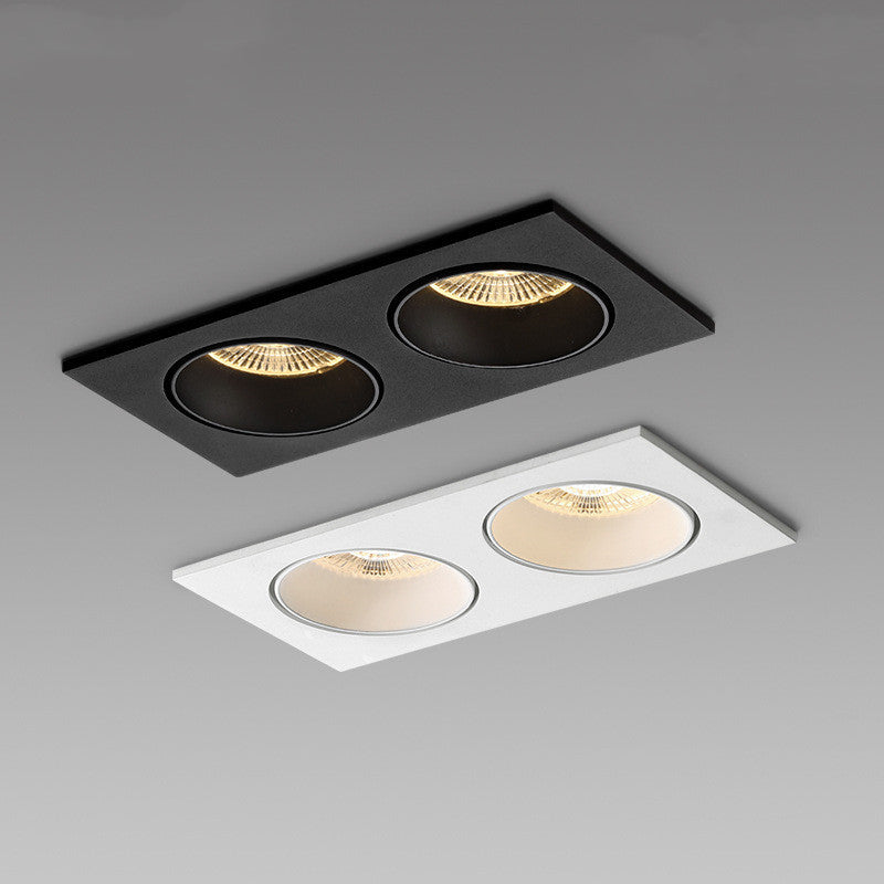 Spotlight Led Embedded Rectangular Living Room Without Main Light